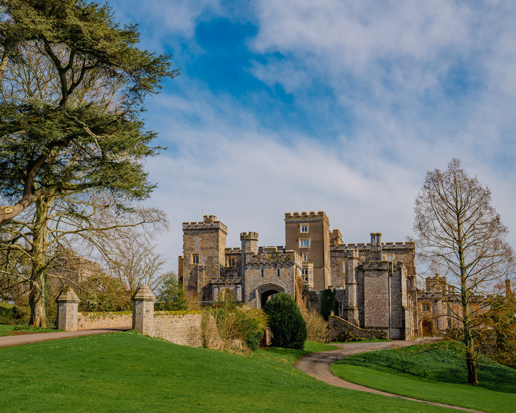 Powderham Castle Library Powderham Castle - Panoptic